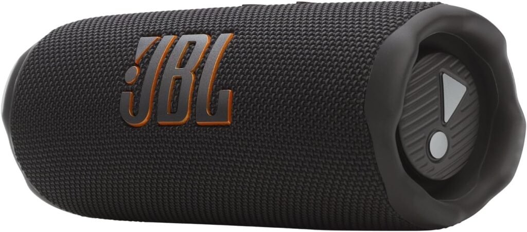 JBL Flip 6 Review 2026 Bluetooth speaker on outdoor surface – best portable Bluetooth speaker 2026