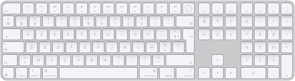 Apple Magic Keyboard slim wireless aluminum design