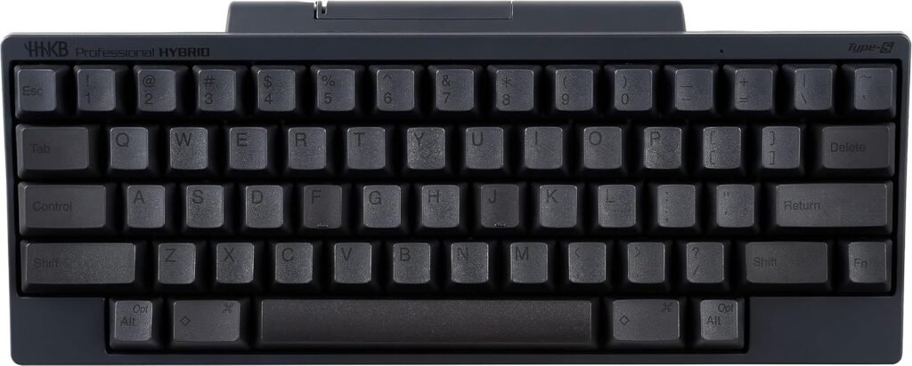 HHKB Professional Hybrid Type-S Review keyboard with Topre silent switches and 60% layout