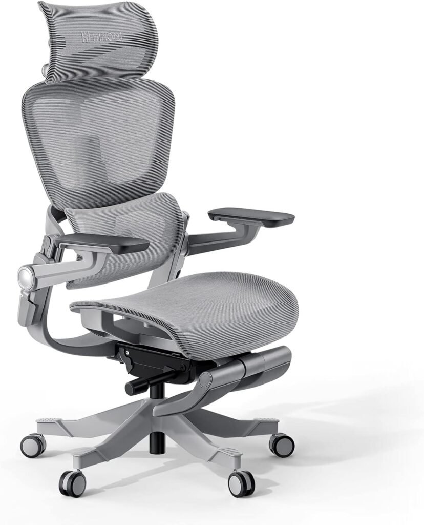 Hinomi H1 Pro ergonomic chair with footrest
