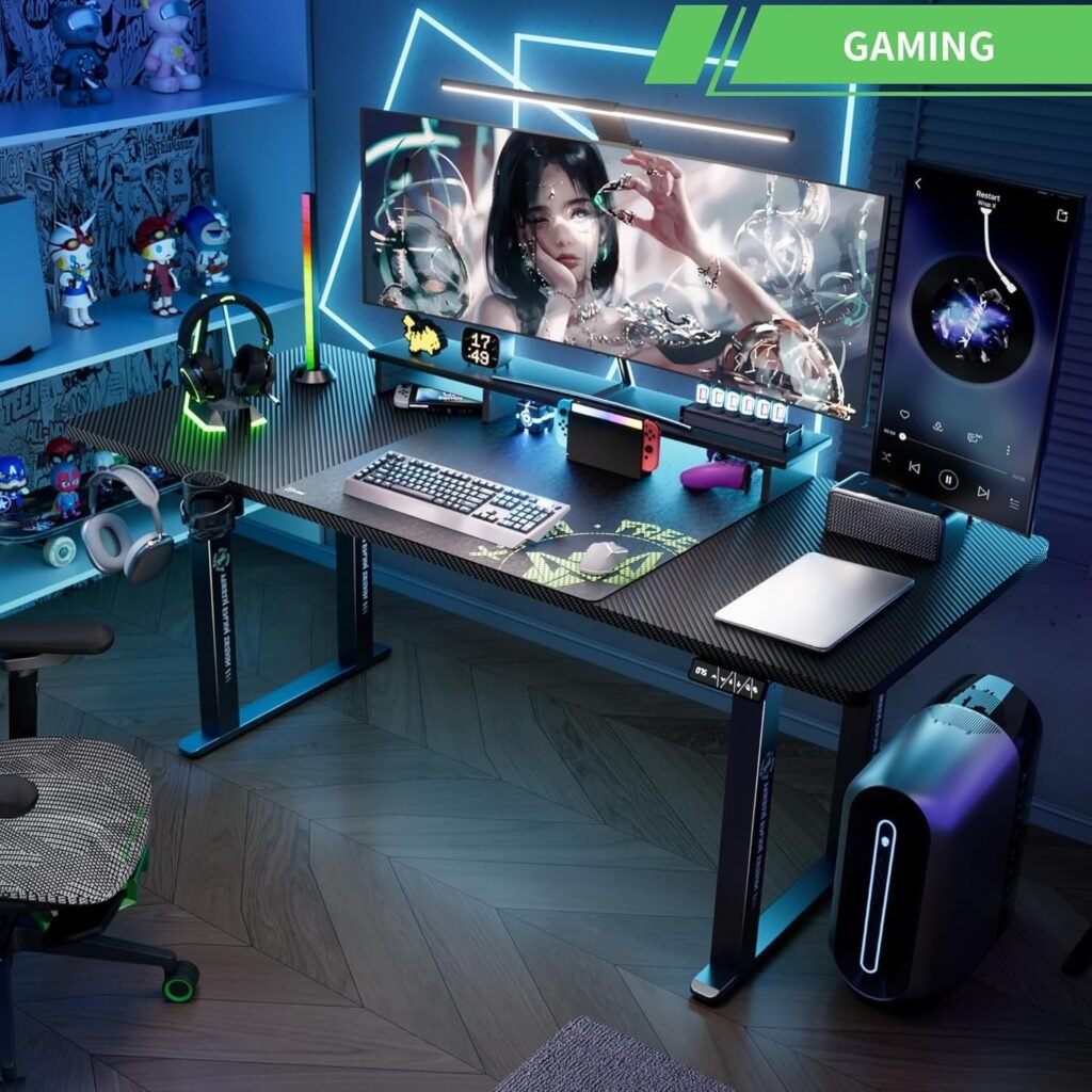 X-Win Electric Height Adjustable Standing Desk for long hours and back pain relief