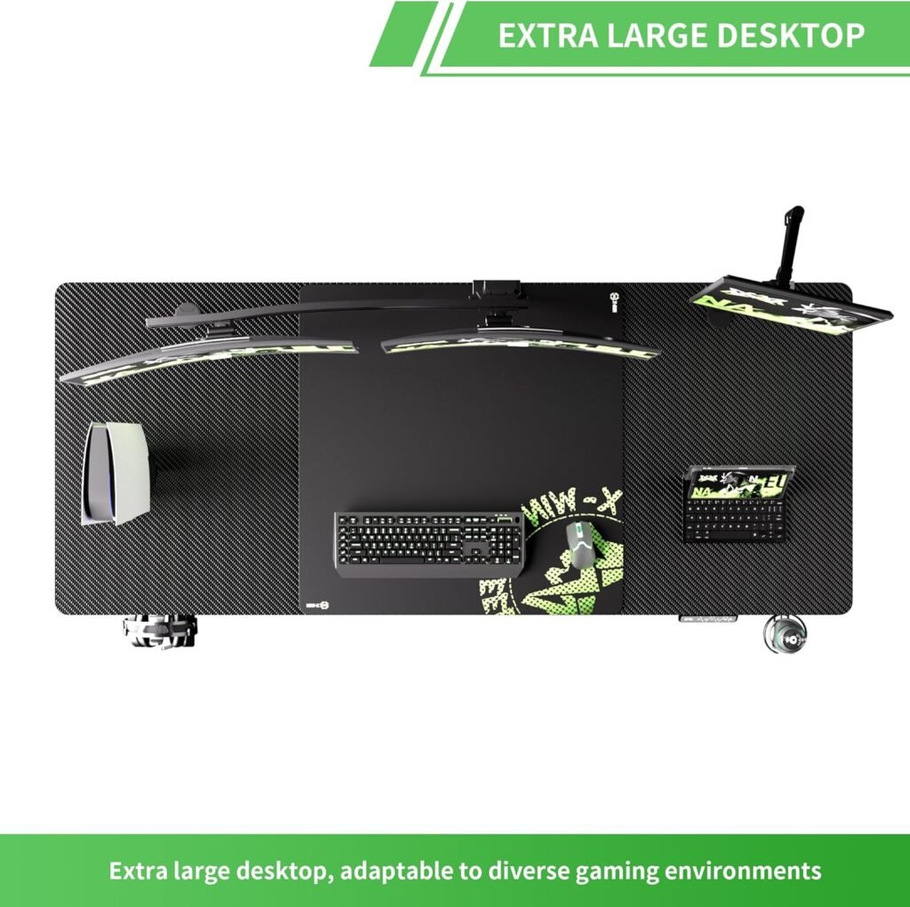 X-Win Electric Height Adjustable Standing Desk in standing mode for posture improvement